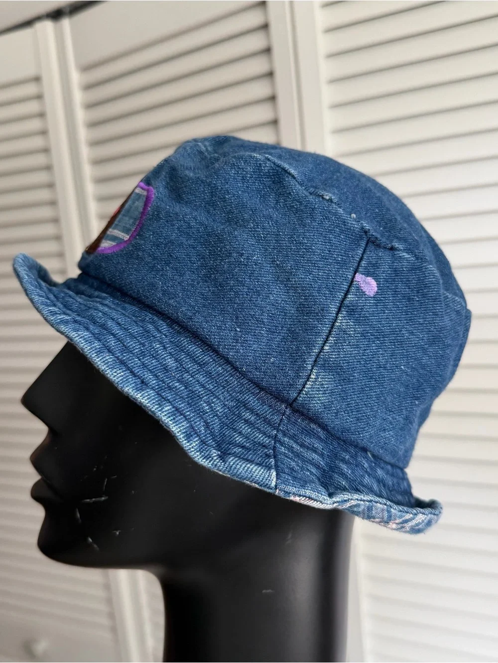 Vintage Scooby Doo Denim Bucket Hat